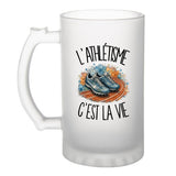 Verre à Bière L'athlétisme c'est la vie