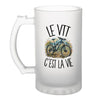 Verre à Bière Le VTT c'est la vie