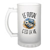Verre à Bière Le futsal c'est la vie