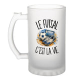 Verre à Bière Le futsal c'est la vie