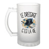 Verre à Bière Le dressage c'est la vie