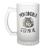 Verre à Bière Mon chinchilla c'est ma vie