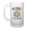 Verre à Bière Ma gerbille c'est ma vie