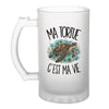 Verre à Bière Ma tortue c'est ma vie