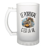 Verre à Bière Le Portugal c'est la vie