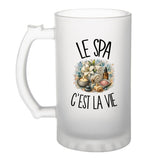 Verre à Bière Le spa c'est la vie