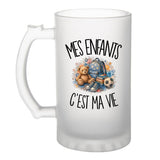 Verre à Bière Mes enfants c'est ma vie