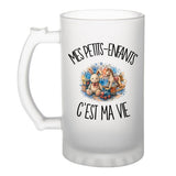 Verre à Bière Mes petits-enfants c'est ma vie