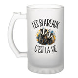 Verre à Bière Les blaireaux c'est la vie
