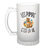 Verre à Bière Les pumas c'est la vie