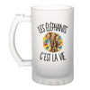 Verre à Bière Les éléphants c'est la vie