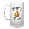 Verre à Bière Les girafes c'est la vie