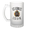 Verre à Bière Les gorilles c'est la vie