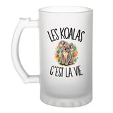 Verre à Bière Les koalas c'est la vie