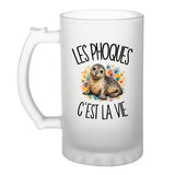 Verre à Bière Les phoques c'est la vie