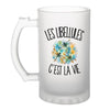 Verre à Bière Les libellules c'est la vie
