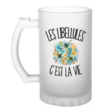 Verre à Bière Les libellules c'est la vie