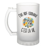 Verre à Bière Être aide-soignant c'est la vie