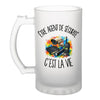 Verre à Bière Être agent de sécurité c'est la vie