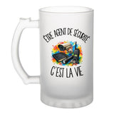 Verre à Bière Être agent de sécurité c'est la vie