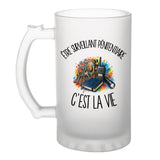 Verre à Bière Être surveillant pénitentiaire c'est la vie