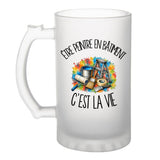 Verre à Bière Être peintre en bâtiment c'est la vie