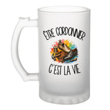 Verre à Bière Être cordonnier c'est la vie
