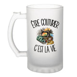 Verre à Bière Être couturier c'est la vie