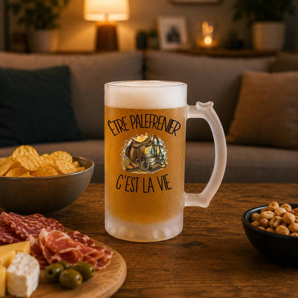 Verre à Bière Être palefrenier c'est la vie