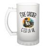 Verre à Bière Être caissier c'est la vie