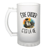 Verre à Bière Être caissier c'est la vie