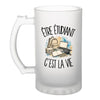 Verre à Bière Être étudiant c'est la vie