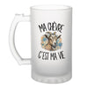 Verre à Bière Ma chèvre c'est ma vie