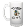 Verre à Bière Mon canard c'est ma vie