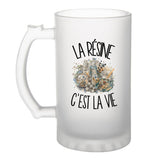 Verre à Bière La résine c'est la vie