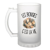 Verre à Bière Les bougies c'est la vie
