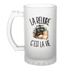 Verre à Bière La reliure c'est la vie