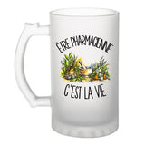 Verre à Bière Être pharmacienne c'est la vie