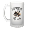 Verre à Bière Être tatoueuse c'est la vie