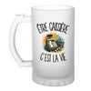 Verre à Bière Être caissière c'est la vie