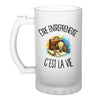 Verre à Bière Être entrepreneuse c'est la vie