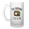 Verre à Bière Être comédienne c'est la vie