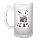 Verre à Bière Belle-Île c’est la vie