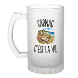Verre à Bière Carnac c’est la vie