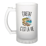 Verre à Bière Étretat c’est la vie