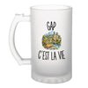 Verre à Bière Gap c’est la vie