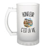 Verre à Bière Honfleur c’est la vie