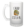 Verre à Bière L’Allier c’est la vie