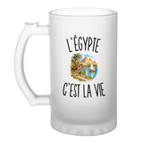 Verre à Bière L’Égypte c’est la vie