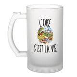 Verre à Bière L’Oise c’est la vie